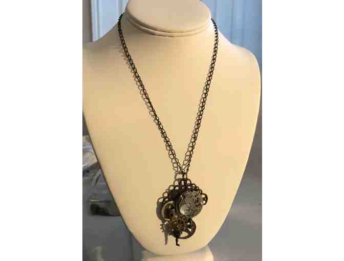 Local Artist Inspired Steampunk Necklace