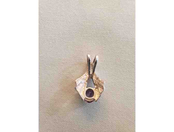 Amethyst Pendant set in Sterling