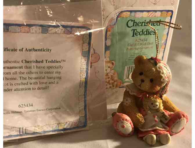 Cherished Teddies Girl Elf with Doll
