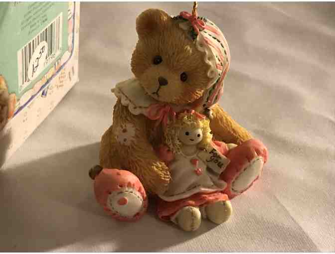 Cherished Teddies Girl Elf with Doll