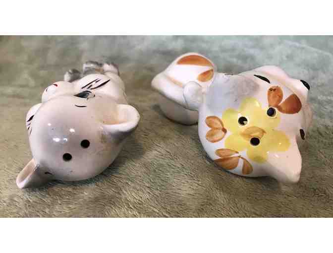 Vintage Cat Salt and Pepper Shakers