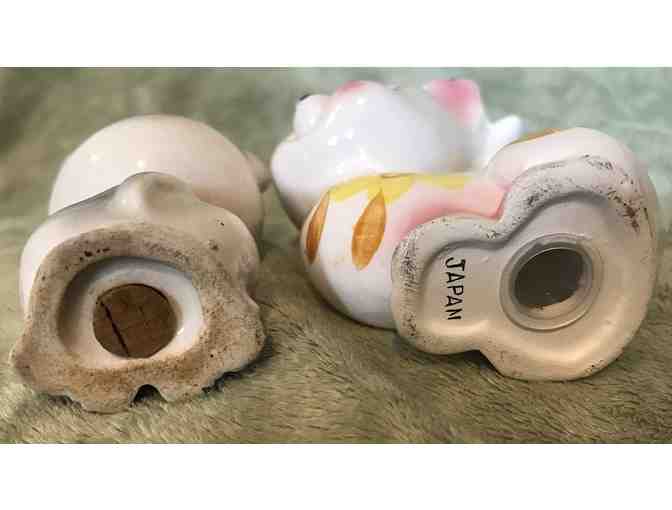 Vintage Cat Salt and Pepper Shakers