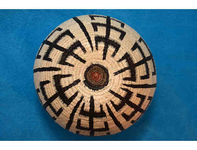 Large Handwoven Basket From Mexico