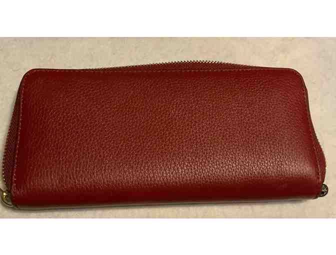 Michael Kors Red Leather Wallet - New
