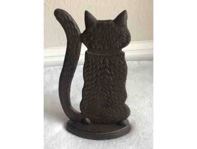 Cast Iron Cat Doorstop