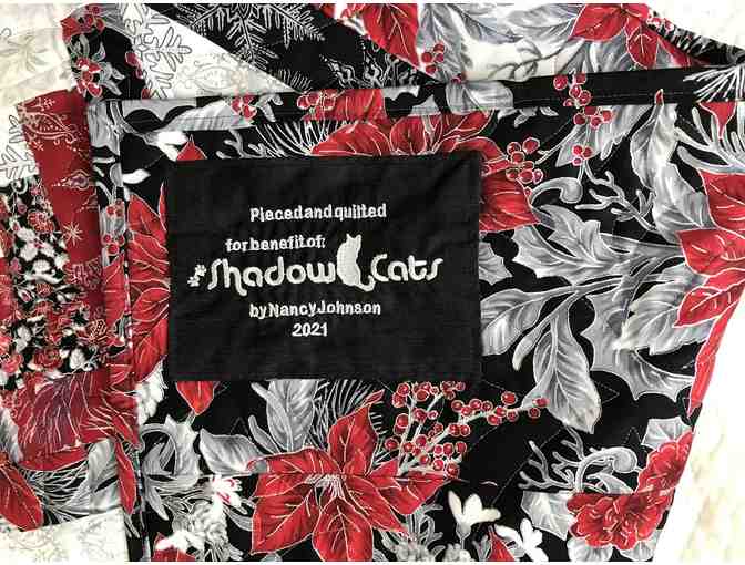 Log Cabin Christmas #1 Quilt 48 x 62