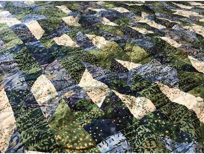 Icy Forest Quilt 70 x 70