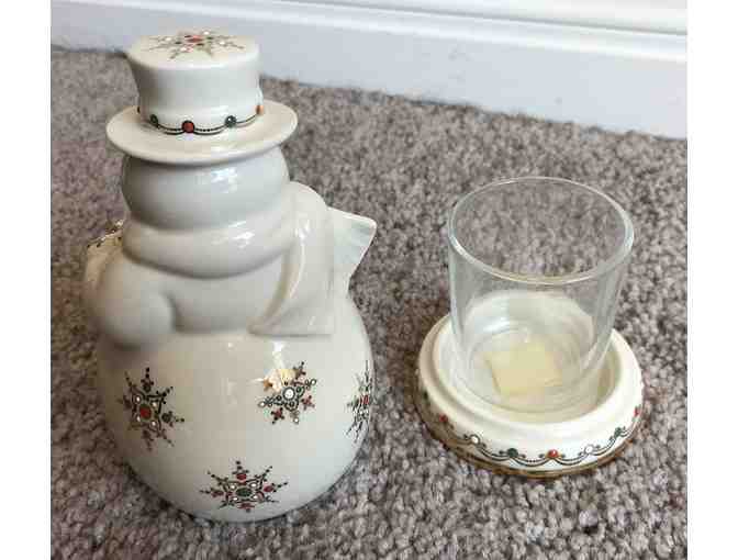 Lenox Snowman Candle Holder