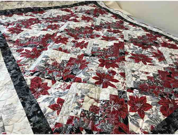 Log Cabin Christmas #2 Quilt 50 x 63
