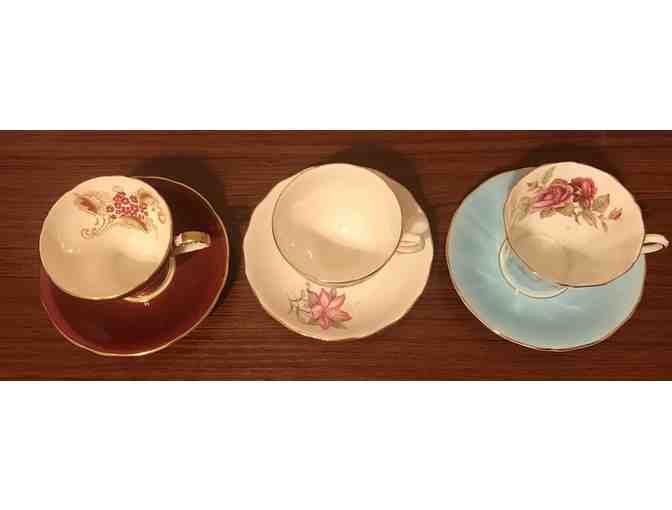 Trio of Teacups - B