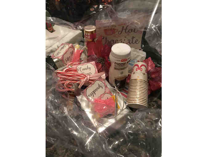 Warm Up Here! Cocoa Station Basket