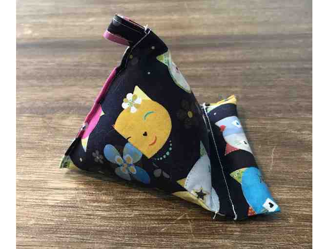 Cell Phone Pillow - Colorful Cat Faces