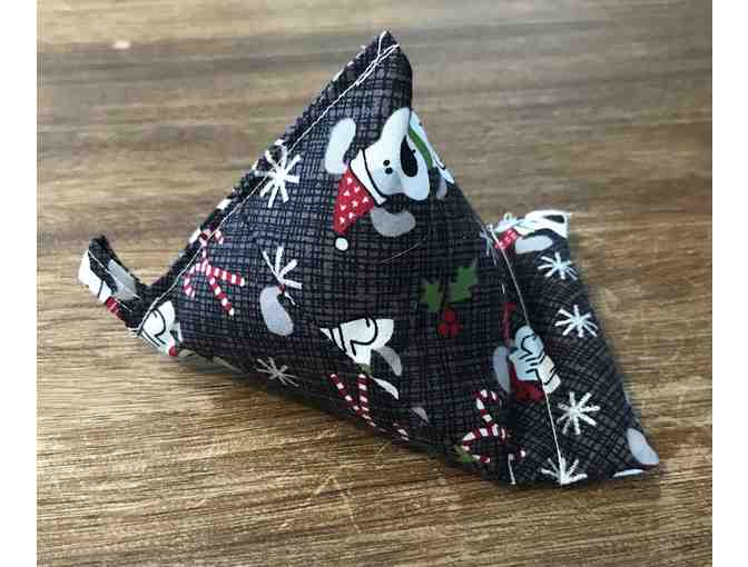 Cell Phone Pillow - Dog Christmas