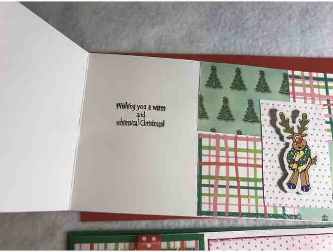 Handmade Christmas Cards - Set of 4 - B