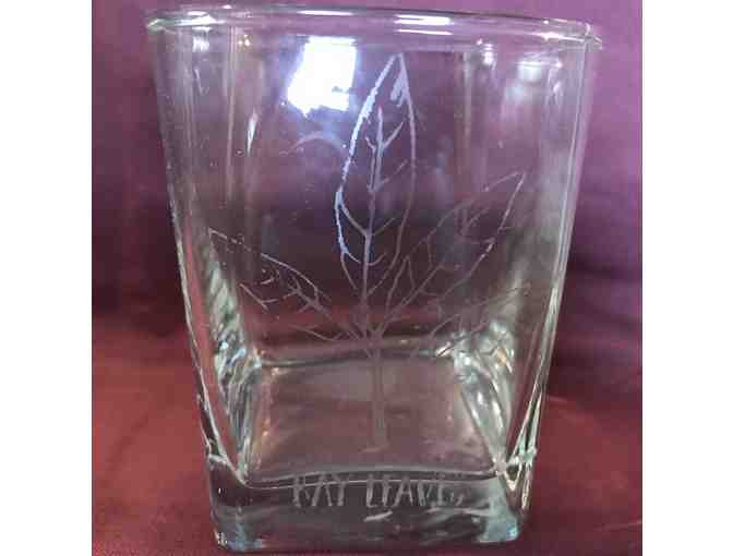 Etched Drinking Glasses - Set of 4 - Spices