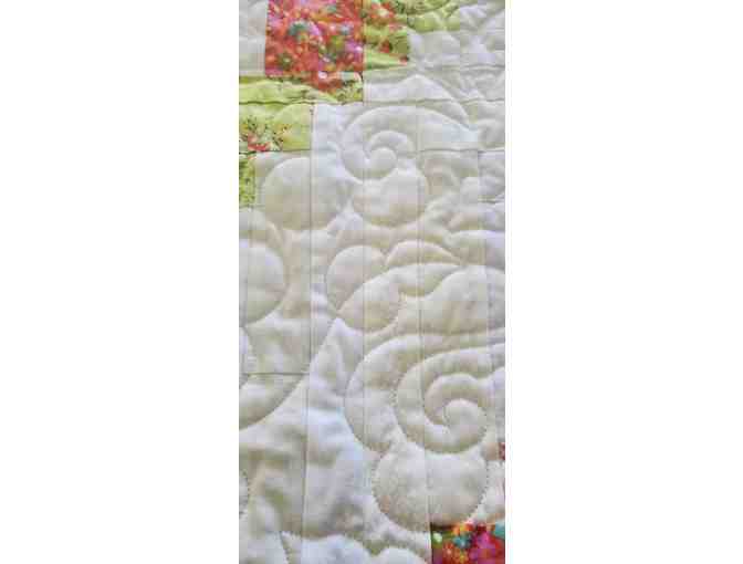 Spring Log Cabin Quilt 72'x72'