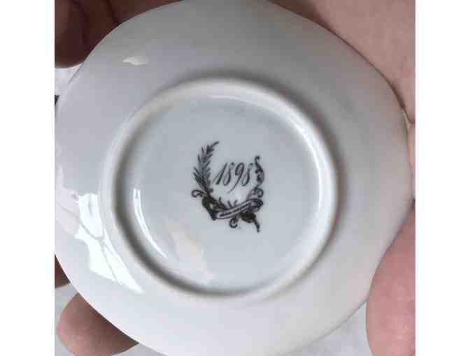 Trio of Tiny Teacups and Saucers