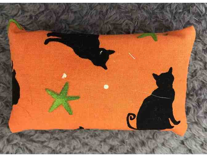 Tissue Holder- Orange/Black Cat