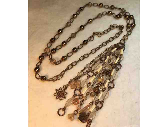 Czech Glass Beaded Necklace