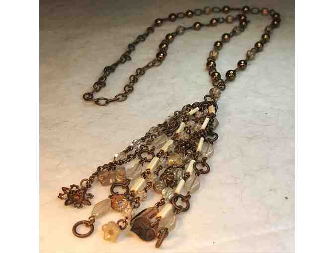 Czech Glass Beaded Necklace