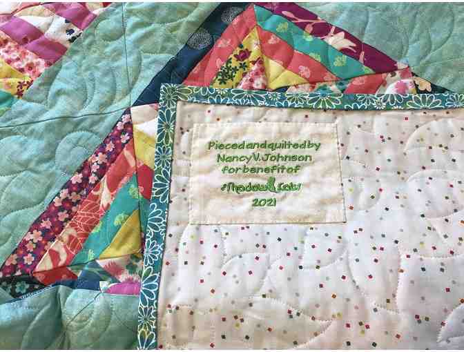 Diamonds Squared Quilt 91 x 70