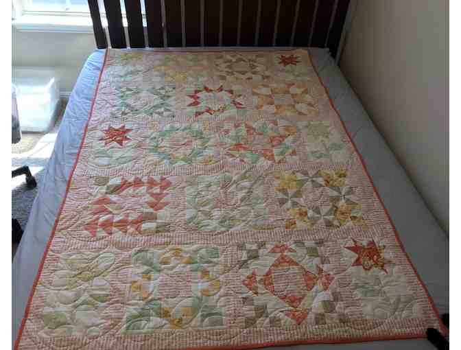 Spring Sampler Quilt 58 x 85