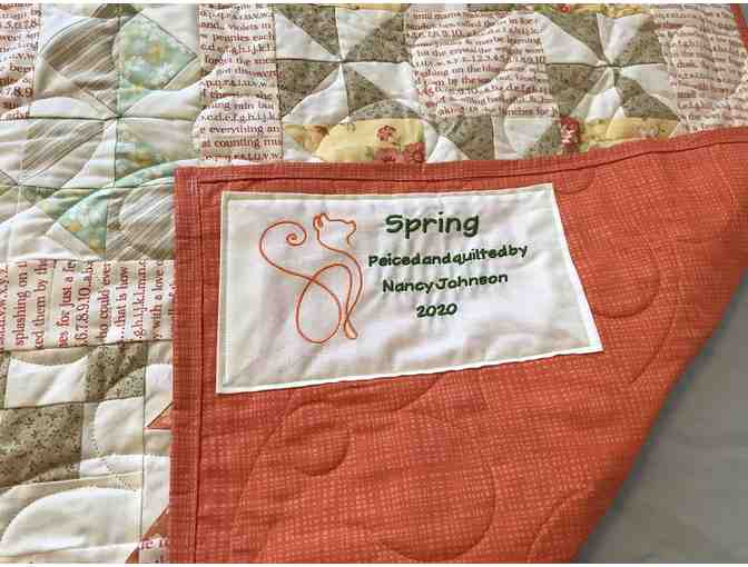 Spring Sampler Quilt 58 x 85