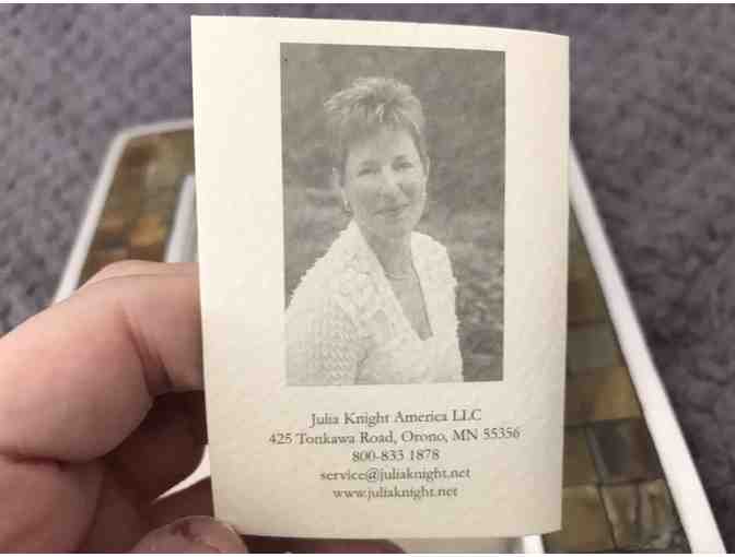 Julia Knight Tiger's Eye Horn Picture Frame