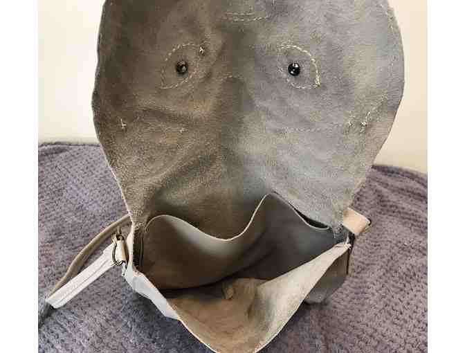 Leather Cat Purse/Messenger Bag