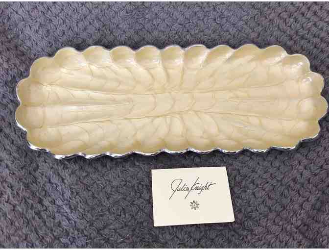 Julia Knight Peony Rectangular Tray 14 in