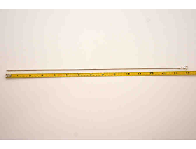 Sterling Silver Snake Chain Necklace 15'