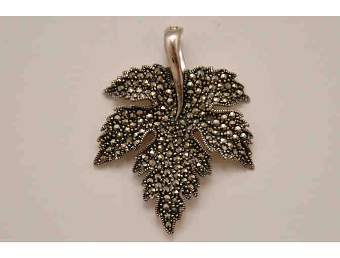 Sterling Silver Leaf Pendant