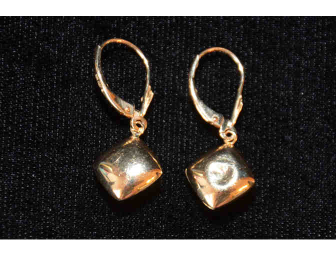 14K Gold Dangle Earrings