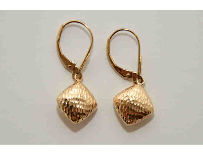 14K Gold Dangle Earrings