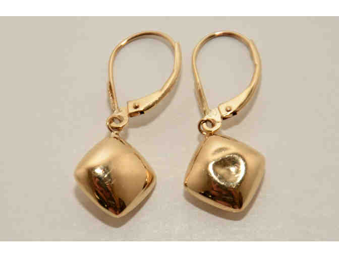 14K Gold Dangle Earrings