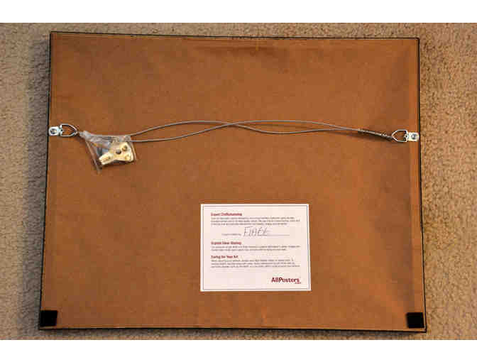 Matted/Framed Print of the Cast of Lady and the Tramp