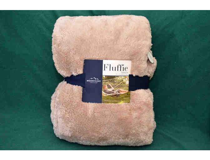 Fluffie Tan Throw Blanket