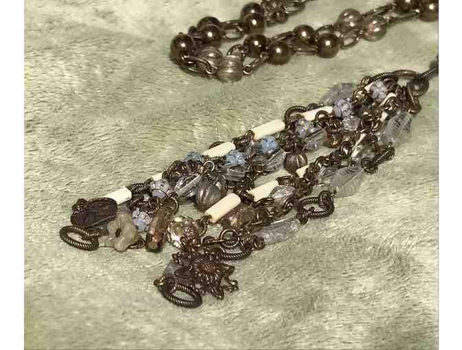 Czech Glass Beaded Necklace