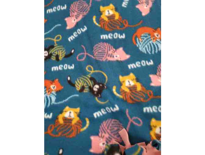 Fleece Blanket- Meow!