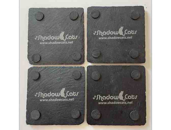 Coasters (Slate) Modeled after Crinkle Fry