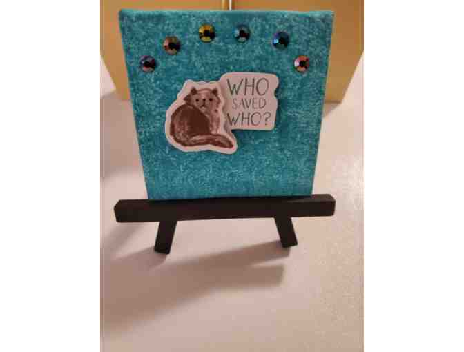 Miniature Art with Easel