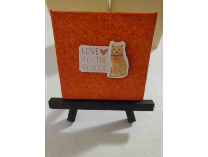 Miniature Art with Easel