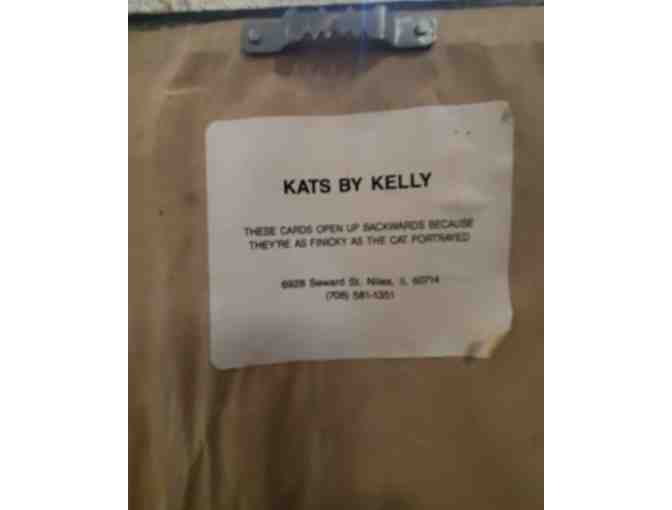 Vintage Framed Cat Print