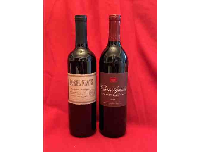 Borel Flats & Valeur Ajout&eacute;e: Cabernet Sauvignon 2021 & 2020 Wine Bottles - Photo 1