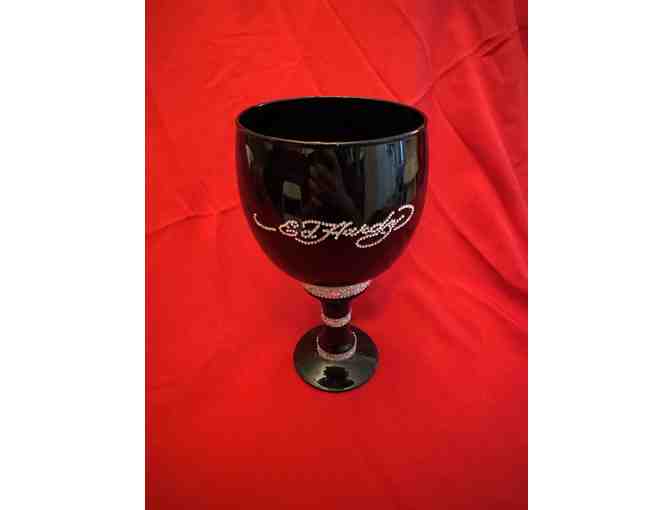 Vintage Ed Hardy Decorative Goblet - Photo 3