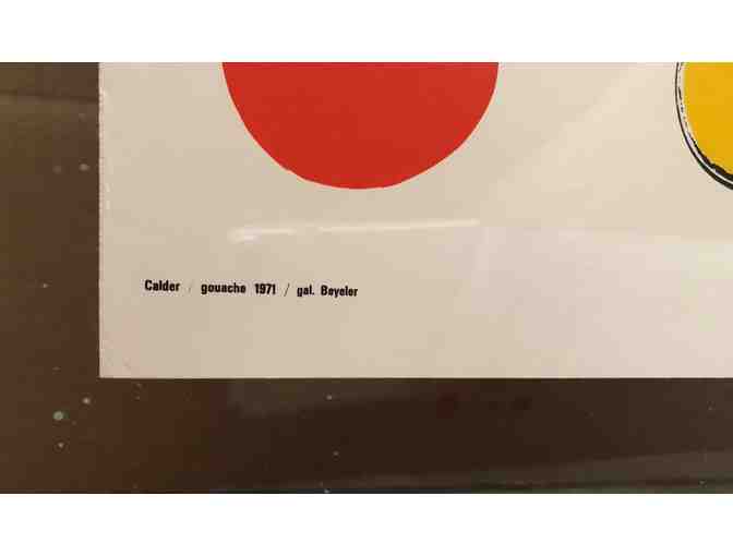 Alexander Calder custom framed poster 'Spirals'