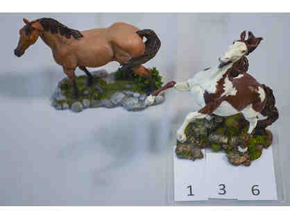 Danbury Mint Mustang and Quarterhorse - DISCOUNTED!