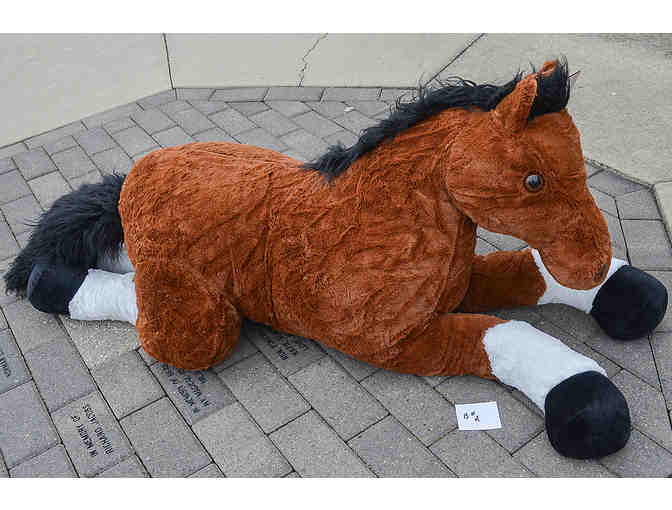LARGE STUFFED HORSE