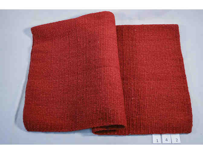 NEW! Red Wool Western Blanket