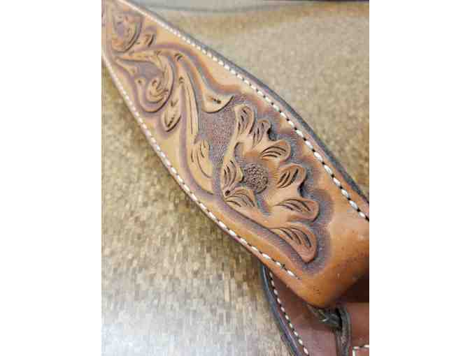 Western Breast Collar Beautiful Tooling!